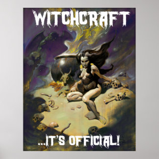 WITCHCRAFT公式だ！Art by Mike Hoffman ポスター
