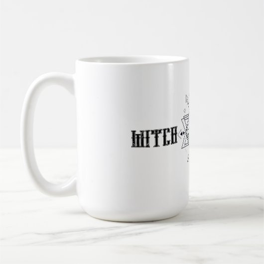 Witchcraft Bull Skull Halloween コーヒーマグカップ (左)