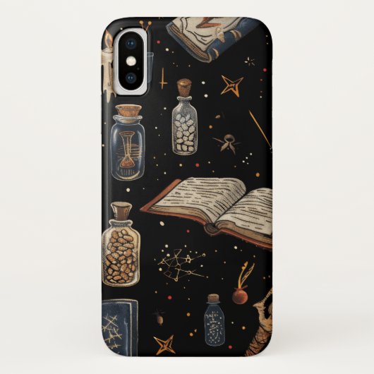 Witchcraft Potion Pattern – Halloween Magic Case-Mate iPhoneケース (裏面)