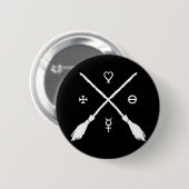 Witchery 缶バッジ (正面&裏面)