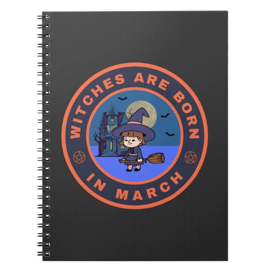 Witches are born in March ノートブック (正面)