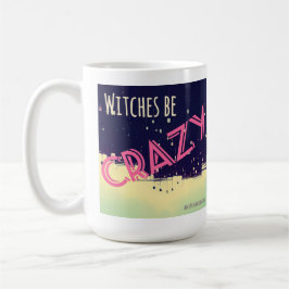 Witches Be Crazy (pink) mug コーヒーマグカップ