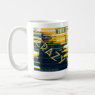 Witches Be Crazy (yellow) mug コーヒーマグカップ