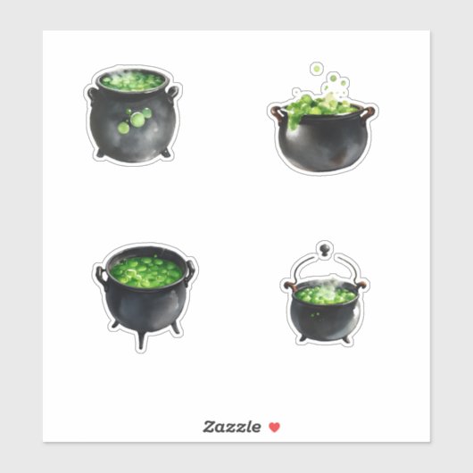 Witches Black Cauldron シール (シート)