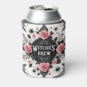 Witches’ Brew Gothic Floral Design 缶クーラー (缶裏面)