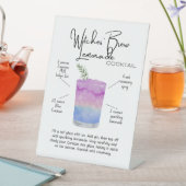 Witches’ Brew Lemonade Cocktail 台座サイン (インサイチュ)