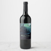 Witches Castle Halloween ワインラベル (正面)