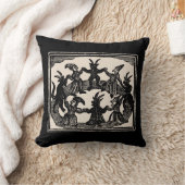 Witches Circle Dance クッション (ブランケット)