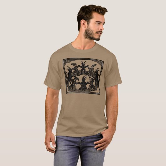 Witches Circle Dance Tシャツ (正面フル)