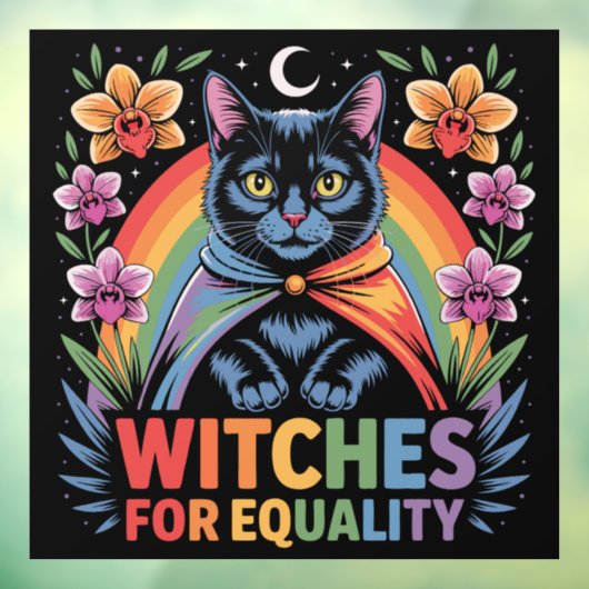Witches For Equality Feminist ウィンドウサイン (シート3)