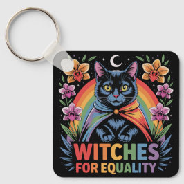 Witches For Equality Feminist キーホルダー
