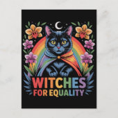 Witches For Equality Feminist ポストカード (正面)