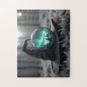 Witches hat and Crystal ball ジグソーパズル (縦)