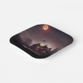 Witches Lair Halloween ペーパープレート (傾斜あり)