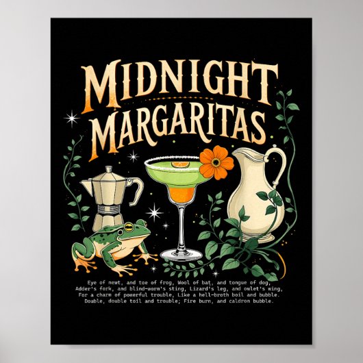 Witches Midnight Margaritas Soky Tail  ポスター (正面)