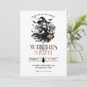 Witches Night Halloween Party Invitation 招待状 (スタンド正面)