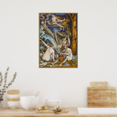 Witches Print ポスター (キッチン)