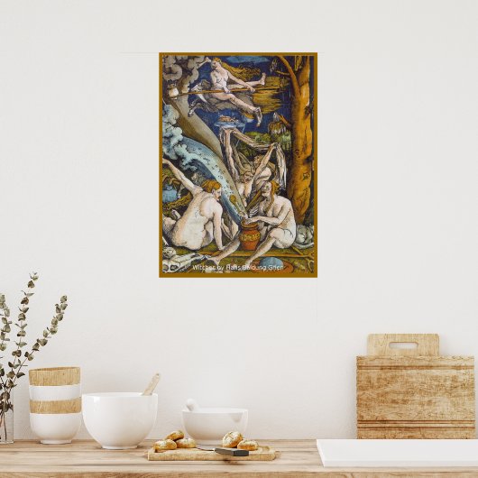 Witches Print ポスター (キッチン)