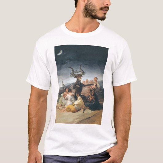 Witches Sabbath - Francisco de Goya (1797-1798) Tシャツ (正面)