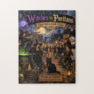 Witches vs. Puritans™ | セイラムの魔女裁判パズル ジグソーパズル