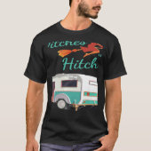 Witches With Hitches Camping Halloween Tシャツ (正面)
