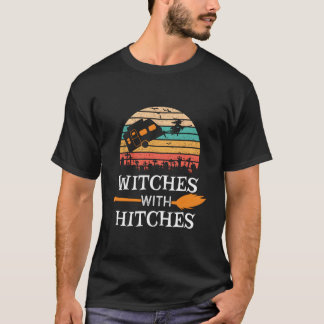 Witches With Hitches Halloween Camg Camper Tシャツ