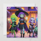 Witches & Wizards Themed Invitation 招待状 (正面)