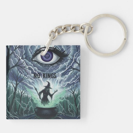 WitchesAgainstHate  キーホルダー (裏面)