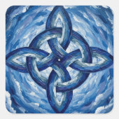 WitchesKnotFantasySky スクエアシール (正面)