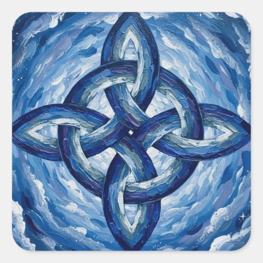 WitchesKnotFantasySky スクエアシール (正面)