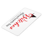 WitchesMassBayロゴマグネット マグネット (左側)