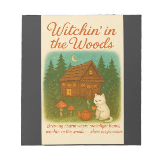 Witchin’ in the Woods ~ コテージコアなハロウィン ノートパッド