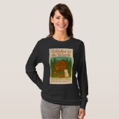 Witchin’ in the Woods ~ コテージコアなハロウィン Tシャツ (正面フル)
