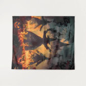 Witching Hour Ritual – Fire Dance of the Three Sis タペストリー (正面(横))