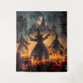 Witching Hour Ritual – Fire Dance of the Three Sis タペストリー (正面)