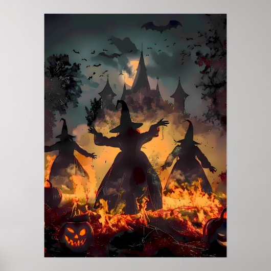 Witching Hour Ritual – Fire Dance of the Three Sis ポスター (正面)