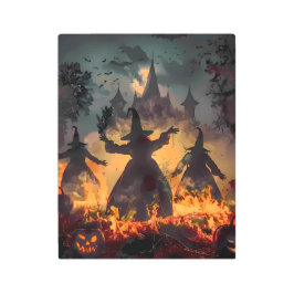 Witching Hour Ritual – Fire Dance of the Three Sis メタルプリント