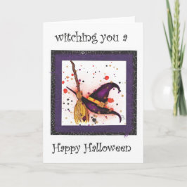 Witching You aハッピーハローウィン カード