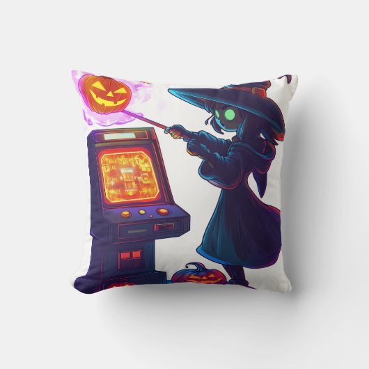Witch's Arcade Night クッション (正面)