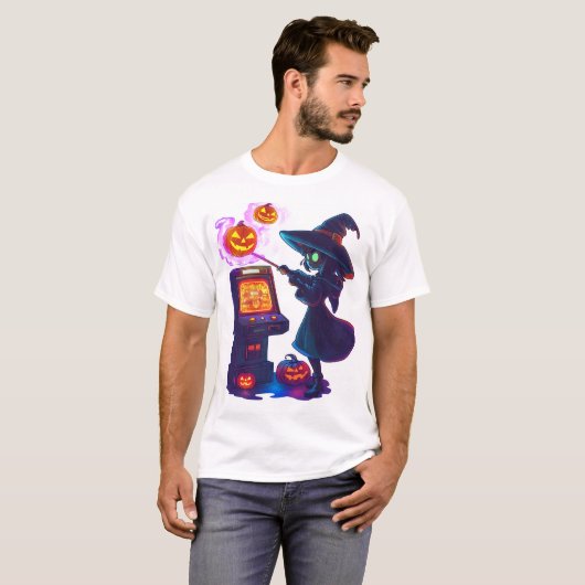 Witch's Arcade Night Tシャツ (正面フル)
