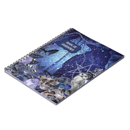 Witch's Book Of Shadows Notebook Journal ノートブック (左側)