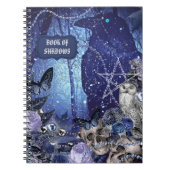 Witch's Book Of Shadows Notebook Journal ノートブック (正面)