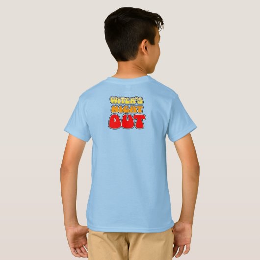 Witchs Night Out Tシャツ (裏面フル)