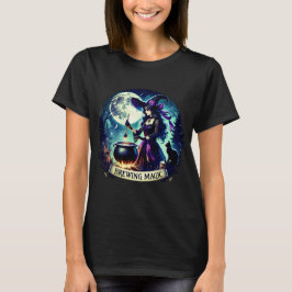 "Witch's Spellcraft" Halloween Shirt Tシャツ