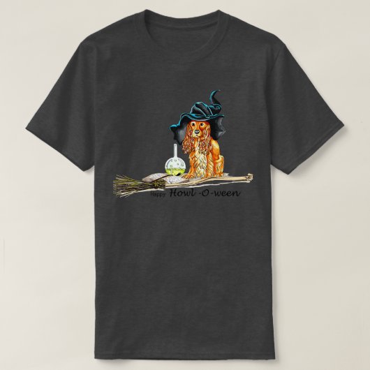 WitchSpaniel 2 Tシャツ (デザイン正面)