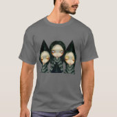 Witchyの3人の姉妹のゴシック様式ワイシャツ Tシャツ (正面)