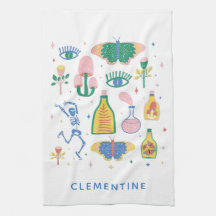 Witchyカラフル魔法ポパーソナライズされたーション名