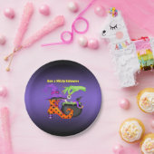 Witchyハロウィンの紙のパーティーのプレート ペーパープレート (パーティー)