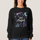 Witchy Affirmation Just Magical Sweatshirt スウェットシャツ (正面)