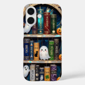 Witchy Bookshelf Phone Case Ghost Potions Hexes Case-Mate iPhoneケース (裏面)